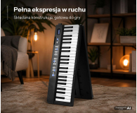 MusicMate Pianino cyfrowe składane MM-P8 FoldMaster - 1588225 - zdjęcie 13
